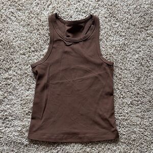 Lululemon Align Waist-Length Racerback Tank in Java